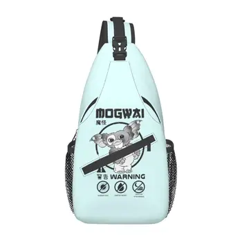Gremlinler Mogwai Kuralları askılı çanta Gizmo için 80s Film Canavar Bilimkurgu Omuz Göğüs Crossbody Sırt Çantası Bisiklet Kamp Sırt Çantası