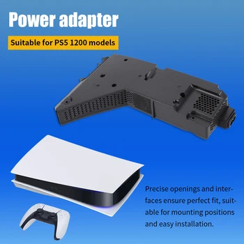 Güç Kaynağı ADP-400FR PlayStation 5 Konsolu İçin Dahili AC Adaptörü Tuğla Ünitesi Değiştirme için Güç Kablosu ile Ps5 Ana Bilgisayar Adaptörü