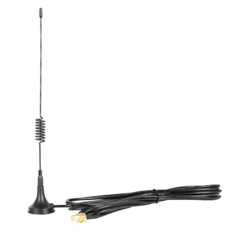 2 ADET SMA-F Araba UHF 400-480Mhz Antenler Mıknatıs Anten İki Yönlü Telsiz UV-5R Walkie Talkie