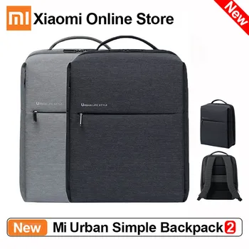 Xiaomi Kentsel Basit Sırt Çantası 2 Yaşam Tarzı omuz çantası Sırt Çantası Sırt Çantası okul çantası Uyar 14 inç laptop çantası