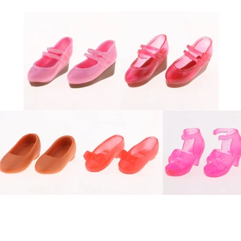 El yapımı 1/6 BJD Bebek Sandalet Yaz Ayakkabı Blythe Doll için/Licca/Azon / Momoko / Xinyi Bebek Aksesuarı