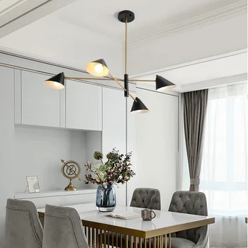 Iskandinav kolye ışık yaratıcı kişilik sanat ev oturma odası avize tasarımcı modern minimalist atmosfer yemek odası lambası