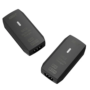 ISDT UC2 1S / 2S LiPo Akıllı şarj dengeleyici XH2. 54 USB Şarj Arayüzü Desteği 1 - 2s Lityum Pil Dengesi Bağlantı Noktası Doğrudan Şarj Cihazı