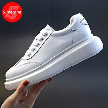 Superone Kadın Ayakkabı Moda Platformu Bahar Topuklu Ayakkabılar Kadın İçin 2021 Yeni Varış Rahat Günlük Bayan Ayakkabı Boyutu 35-40