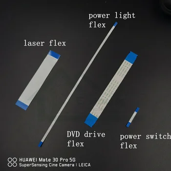 Playstation 5 için PS5 konsolu DVD Sürücü Lazer Lens güç anahtarı güç ışığı Flex kablo şerit kablo değiştirme