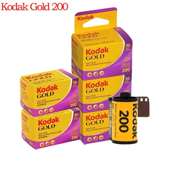 1-5Rolls (36 Pozlama/Rulo) KODAK Gold 200 Renkli 35mm Film İçin uygun M35 / M38 Kamera