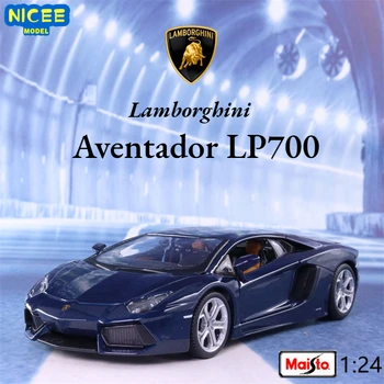 Maisto 1: 24 Lamborghini Aventador LP700 Spor araba Simülasyon pres döküm model araç Metal Alaşım Model Araba çocuk oyuncakları koleksiyonu hediyeler B525