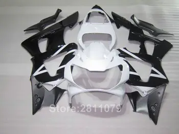 Enjeksiyon kalıplama plastik kaporta kiti Honda CBR929RR 00 01 beyaz siyah fairings set CBR929RR 2000 2001 PA03
