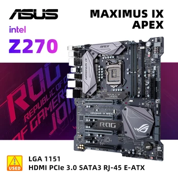 ASUS ROG MAXIMUS IX APEX + I5 6500 CPU Orijinal M. 2 NVME 6th 7th Anakart Seti Soket LGA1151 DDR4 Z170 Masaüstü Anakart