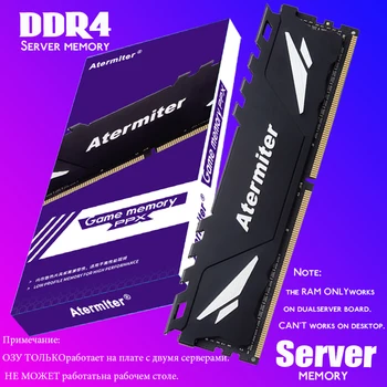 Atermite DDR4 Ram 8 GB 4 GB 16 GB 32 GB PC4 2133 MHz VEYA 2400 MHz 2666 MHZ 2400 veya 2133 2666 3200 ECC REG Sunucu Belleği 4G 16G 8G 32 GB