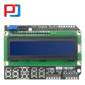 10 ADET LCD Tuş Takımı Kalkanı LCD1602 Orijinal LCD 1602 POPÜLER Modül Ekran mavi ekran Arduino Diy Kiti İçin