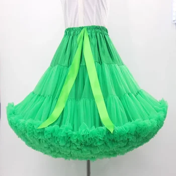 Çok Katmanlı Lolita Noel Cosplay Petticoat Balo Jüpon Kısa Elbise Bale Tutu Etek Rockabilly Kabarık Etek