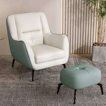 Modern Tembel Oturma Odası Sandalyeleri Salon Deri Vanity İtalyan Oturma Odası Sandalyeleri Yatak Odası Chaises Longues Mobilya Evler