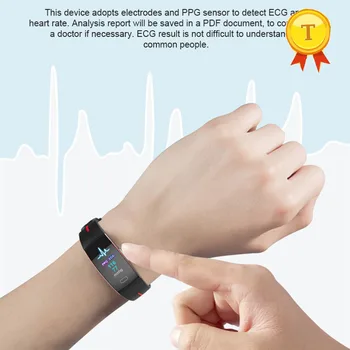 doğru Kan Basıncı PPG EKG akıllı saat nabız monitörü akıllı bilezik Aktivite spor İzci Akıllı Bileklik