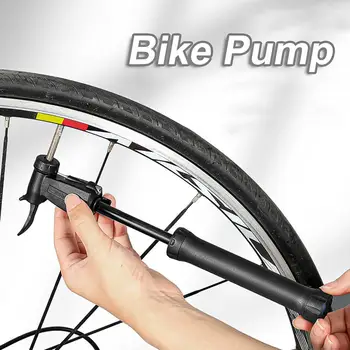Bisiklet pompası Mini 80PSI naylon taşınabilir basketbol lastik şişirme MTB yol Bisikleti için
