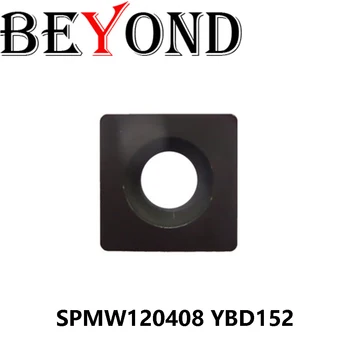 Orijinal SPMW120408 YBD152 freze kesicisi Dönüm Araçları SPMW Karbür Uçlar Makinesi Torna Sıkıcı Bar ÖTESİNDE CNC Dökme Demir