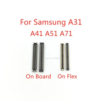 5-10 Adet USB şarj aleti şarj portu FPC Konektörü 78Pin Samsung Galaxy A31 A315 A41 A415 A51 A515 A71 A715 4G 5G Fiş Kurulu