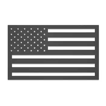3D Abs Amerikan Bayrağı Amblem Çıkartması Yan Maker Siyah Abd Bayrağı Çıkartmalar Golf Arabaları Suv Tankları Kamyon Yanı Sıra Motosikletler