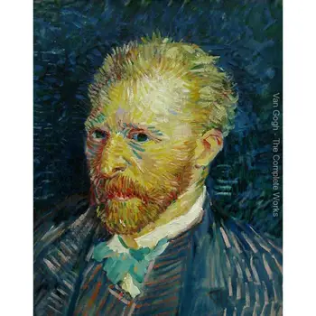 Yüksek Kaliteli Vincent Van Gogh Portre Resimleri Yağlıboya Üreme El Boyalı duvar sanat resmi Oturma Odası Dekor için