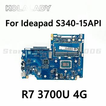 LA-H131P Lenovo ıdeapad S340-15API Laptop Anakart EL432 / EL532 LA-H131P CPU ile R7 3700U 4G RAM DDR4 %100 % Tamamen Test Edilmiş