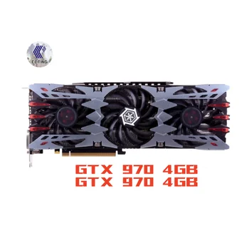 Inno3D GTX 970 4GB Grafik Kartları GDDR5 256Bit GPU Ekran Kartı NVIDIA Geforce GTX970 4GB Harita VGA Hdmi Dvi Kartları Kullanılan