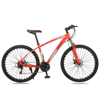 27.5 İnç Bisiklet Çift disk fren Dağ Bisikleti Bahar Çatal Şok Emme Bisiklet Alüminyum Alaşım Yetişkin Bisiklet