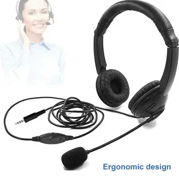 Ses Ayarlanabilir Uygun Aşırı Kulak mikrofonlu kulaklık Rahat Aşırı Kulak Kulaklık 40mm Hoparlör Ünitesi Bilgisayar Malzemeleri