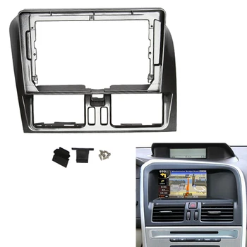 2 Din Araba Radyo Fasya Volvo XC60 13-17 DVD Stereo Çerçeve Plaka Adaptörü Montaj Dash Kurulum Çerçeve Trim Kiti