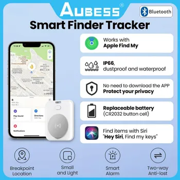 AUBESS Apple Benim Mini akıllı takip cihazı GPS Ters Parça Kayıp Cep Telefonu Pet Çocuk IOS Sistemi Akıllı Hava Etiketi Akıllı Etiket