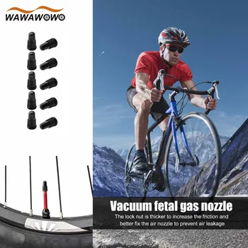 10 Adet Presta Vana Caps, Fransız Kap, Plastik Bisiklet Toz,Korozyon Direnci,Dağ Bisikletleri için Kullanılan,Yol Yarış, bisiklet
