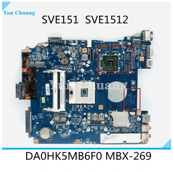 MBX-269 DA0HK5MB6F0 Sony SVE151 SVE1511S8C laptop anakart A1892855A A1876100A HD 7500 M / 7600 M 2G GPU HM76 %100 % test çalışma