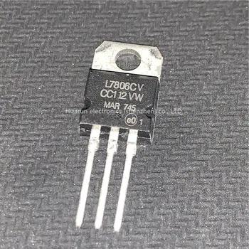 10 adet / grup yepyeni orijinal L7806CV L7806 üç terminal voltaj regülatörü TO-220