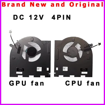 Yeni CPU GPU Soğutma Fanı Soğutucu Dell Alienware M17 R3 M17 R4 P45E 0H5TYJ 0CNV63 FM7J FM7H EG50061S1-1C010-S9A DC 12V