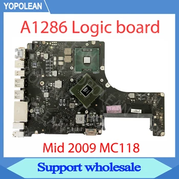 Orijinal Test A1286 Anakart 820-2533-B 2.53 Ghz P8700 MC118 MacBook Pro 15 için 