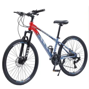 Dağ bisikleti Değişken Hızlı Bisiklet 26 İnç Jantlar Alüminyum Alaşımlı Yüksek Tokluk Çerçeve Ön Ve Arka Çift disk fren