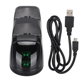 USB 5V Kolu 2 girişli şarj cihazı için LED Şarj Göstergesi ile PS4 Kolu Xbox One / Xbox One S
