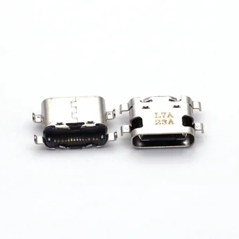 2 Adet USB şarj aleti şarj standı Bağlantı Noktası Konektörü ZTE Nubia N1 NX541J V10 V1000 Z971 Trek2 Trek 2 HD K88 V890 Tip C Jack Tak