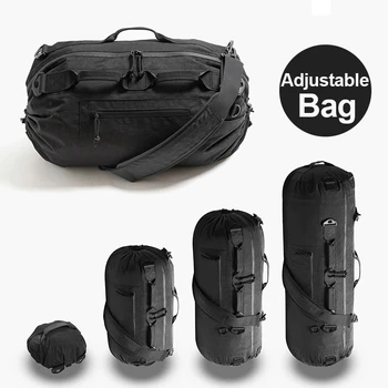 60L silindir seyahat çantası, Ayarlanabilir Spor silindir çanta Yükseltilmiş Su Geçirmez spor çanta Gecede küçük seyahat çantası Katlanabilir seyahat sırt çantası