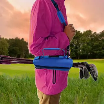 Golf Kulübü Taşıma Çantası Kol Topu Çantası Mini Taşınabilir Hafif Taşıyıcı Golf eğitim çantası Erkekler Kadınlar için Unisex Yetişkinler Çocuklar