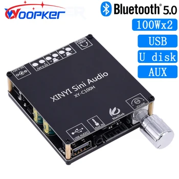 XY-C100H HiFi Amplifikatör Bluetooth 5.0 Dijital D Sınıfı Kanal 2.0 Stereo Çalar Karaoke Ev Sineması Ses Sistemi için 200W