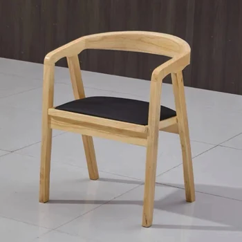 Minimalist Lüks yemek sandalyeleri Mobil Yatak Odası Tasarımı Relax yemek sandalyeleri Ahşap Zemin Koltukları Salle Yemlik Ev Mobilyaları