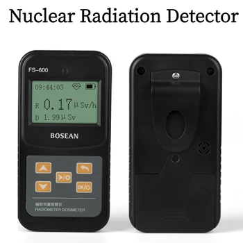 El Nükleer radyasyon dedektörü Geiger Sayacı X γ β - ışınları Tespit Araçları Mermer Hastane Radyoaktif Test Cihazı USB dozimetre