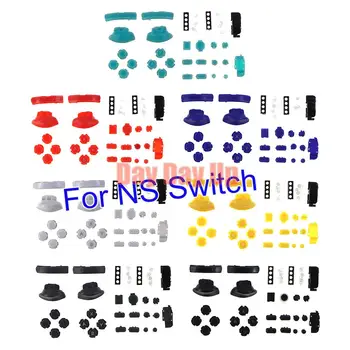 5 takım Yeni Yedek L R ZR ZL Tuşları Düğmesi Nintendo Anahtarı için Sol Sağ LR ZR ZL ABXY Düğmesi Anahtarı NS Denetleyici