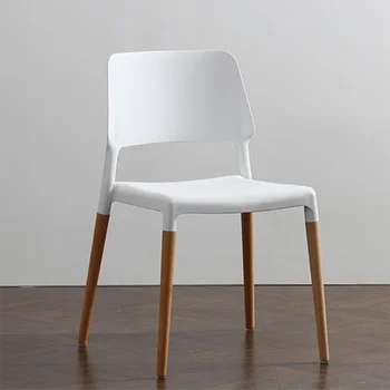 Relax Zarif Beyaz yemek Sandalyesi Modern KitchenOutdoor Oturma Odası Sandalyeleri Lüks Plaj Sillas Para Comedor dış mekan mobilyası