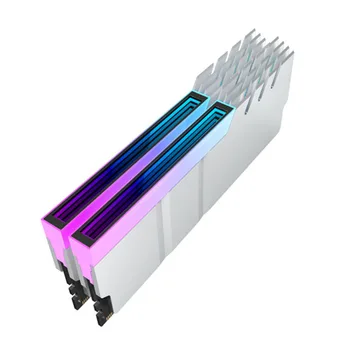 Bellek Modülü radyatör DDR4 DDR5 Ram radyatör ısı emici 5V 3PIN ARGB AURA Sync alüminyum alaşımlı ısı direnci bilgisayar için