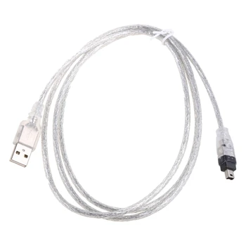 USB veri kablosu ıEEE 1394 4 Pin USB Mini fiş Firewire kablosu Mini DV için