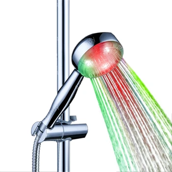 LD8008 - A18 Çok renkli hızlı yanıp sönen tipli LED renkli duş banyo muslukları