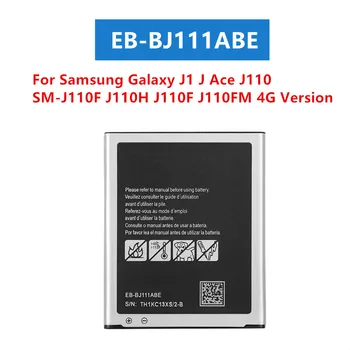 EB-BJ111ABE Orijinal 1800mAh Pil İçin Samsung Galaxy J1 J Ace J110 SM-J110F J110H J110F J110FM 4G Sürümü