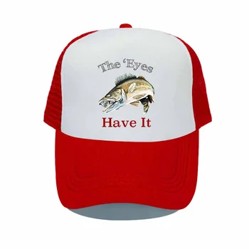 Gözler Var Baskı beyzbol şapkası balıkçı şapkası Açık Hip Hop Kapaklar Snapback Unisex file şapka Bahar Nefes Şapka MZ093