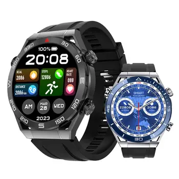 Yeni Ultra Mate İş akıllı İzle Erkekler Bluetooth Çağrı Pusula 100+ Spor Modları Smartwatch Su Geçirmez Saatler için IOS